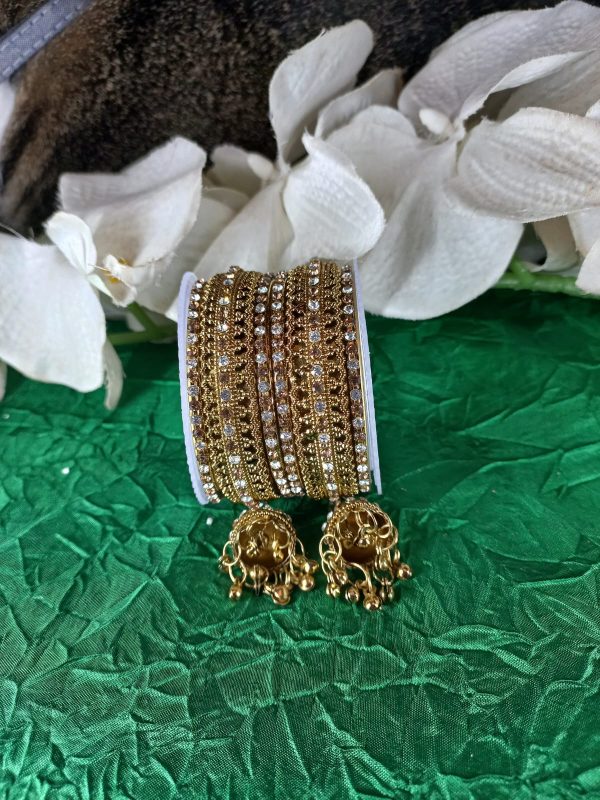 Antique gold bangles