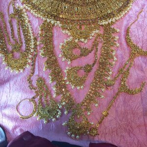 Kundan bridal jewellery set