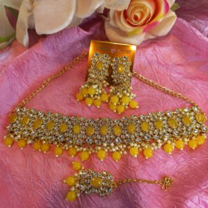 Crystal polki set