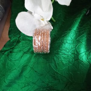 Rose gold bangles