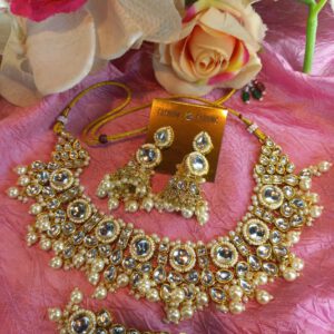 Crystal polki set