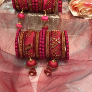 Threaded bangles