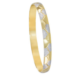 2 Tone Plated Bangle