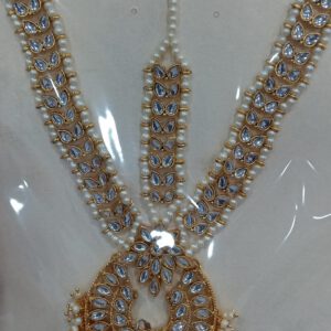 3 way sir bhandi with pearls