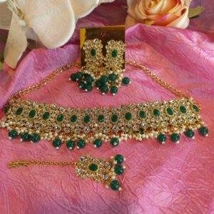 Crystal polki set