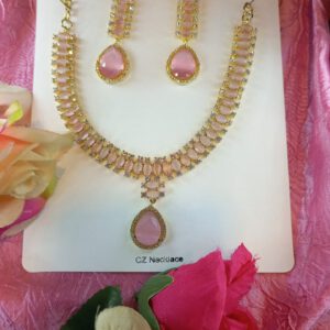 Crystal cubic zirconia set