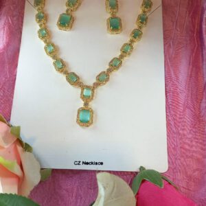Crystal cubic zirconia set
