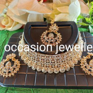 Crystal gold set