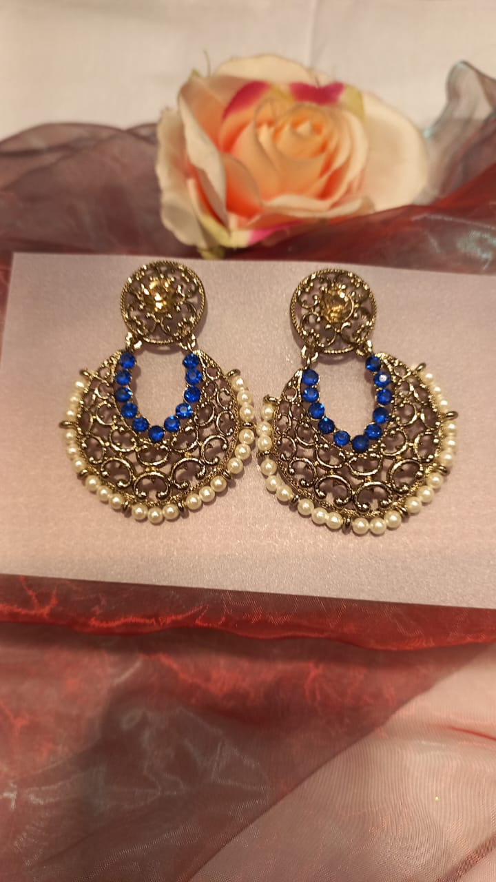 Designer-silver-earrings-with-pearls-R150.jpeg Designer silver earrings with pearls