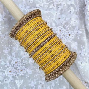 Eastern bangles yellow /per hand
