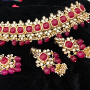 Eastern kundan set