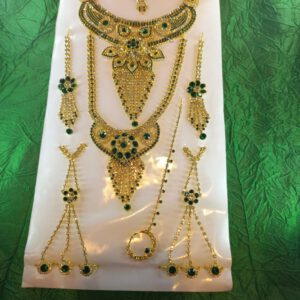 Green crystal set