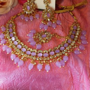 Kundan crystal set