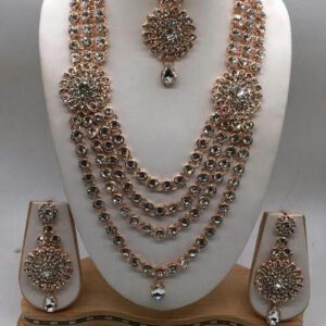 Kundan layered chain