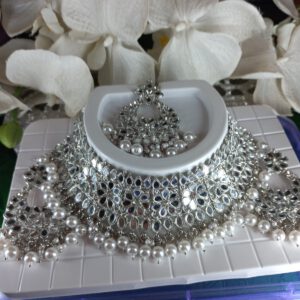Kundan mirror set