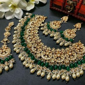 Kundan polki choker set