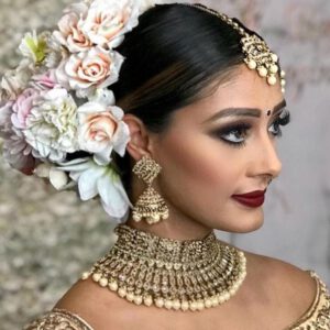 Kundan polki choker set