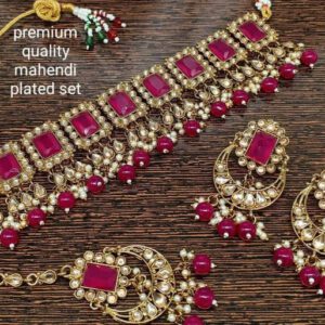Kundan polki set