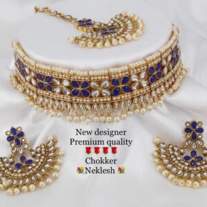 Kundan polki set