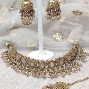 Kundan polki set