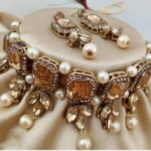 Kundan polki set