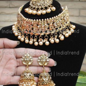 Kundan polki set