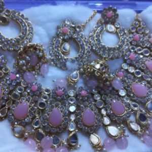 Kundan polki set