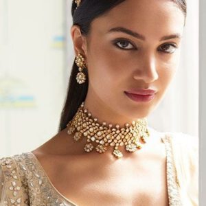 Kundan polki set