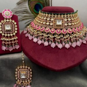 Kundan polki set