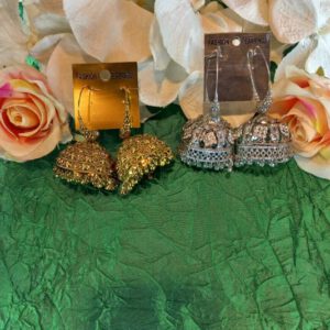 Large gymka earrings