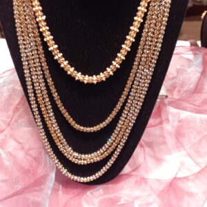 Long crystal chains