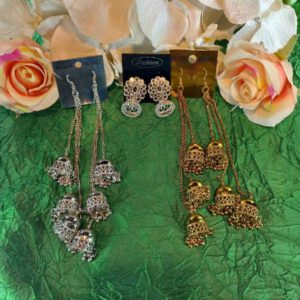 Long Gymka Earrings