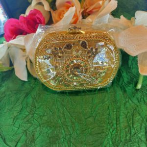Mini gold bag