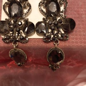 Oxidized earrings