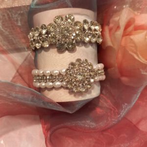 Pearl crystal bracelet