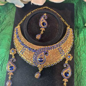 Royal Blue and Gold set