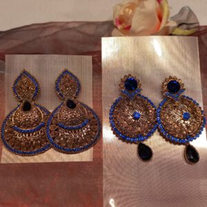 Royal blue earrings
