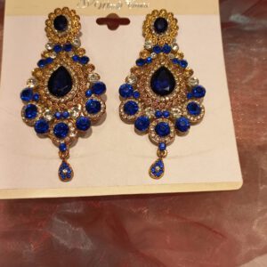 Royal blue earrings
