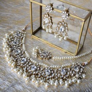 Kundan polki set