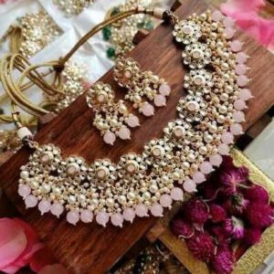Kundan polki set