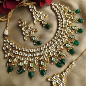 Kundan polki set