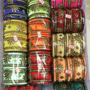 Cotton threaded bangles /per pack