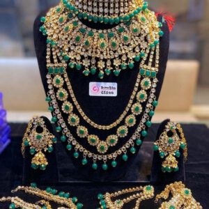 Full Set Kundan bridal Jewellery sets