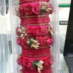Flower bangle set
