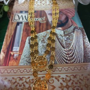 Gents bridal coin mala chain