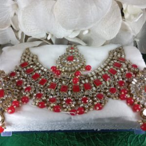 Kundan polki set