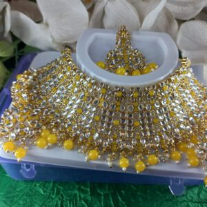Kundan crystal set