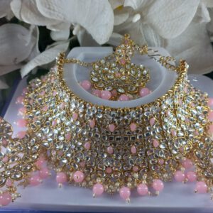 Kundan crystal set