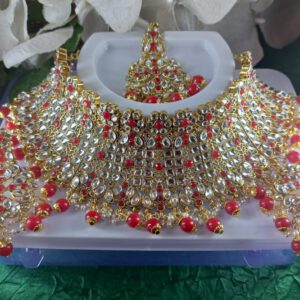 Kundan crystal set
