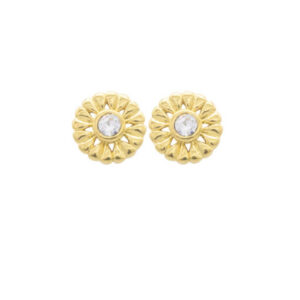 Gold-plated-stud-earring